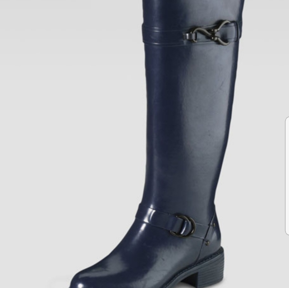 Cole haan tantivy rainboot India ink